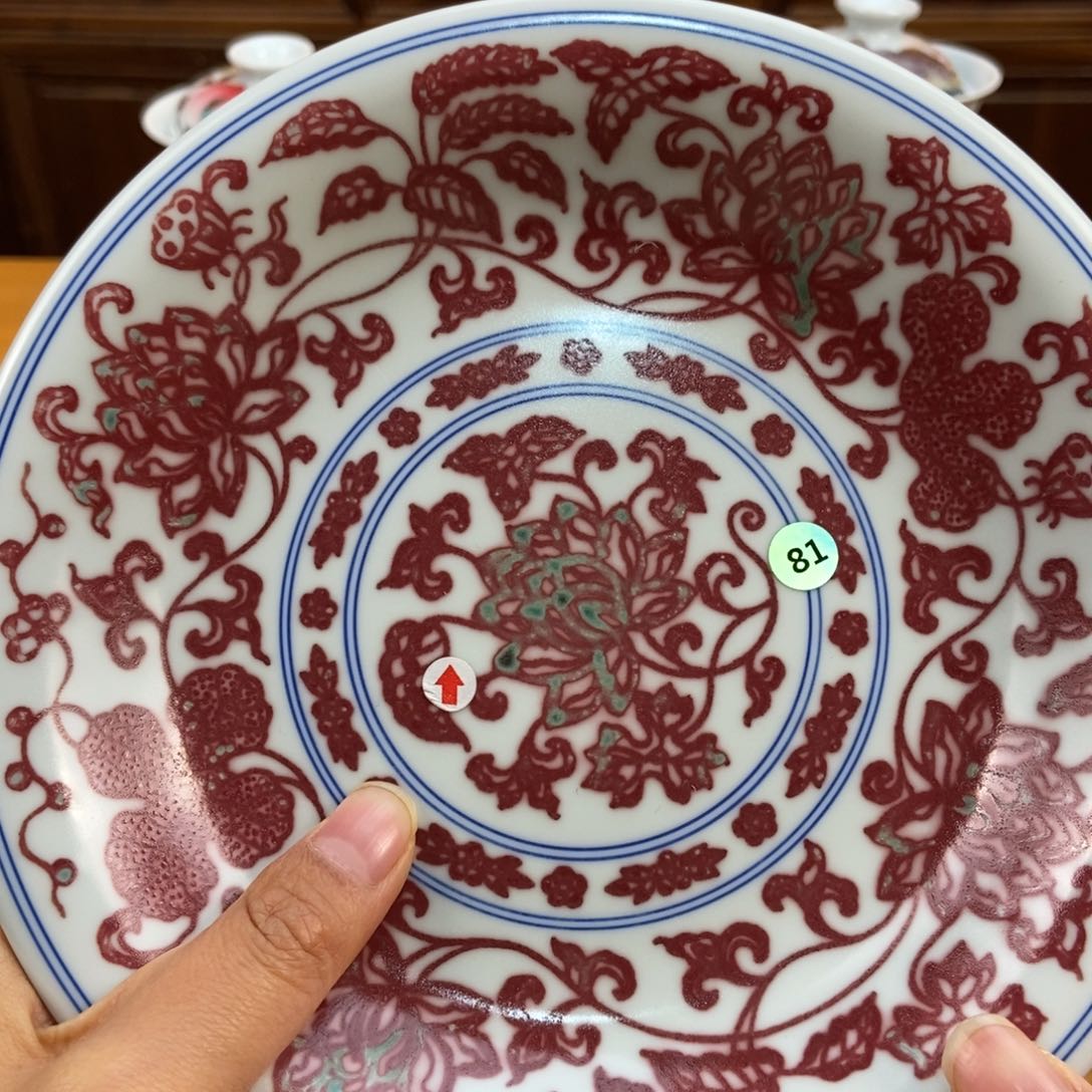 手绘现代茶具非古董