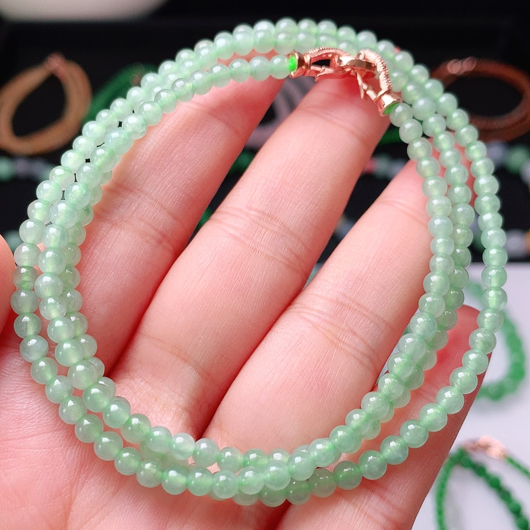 未镶嵌手链翡翠翡翠