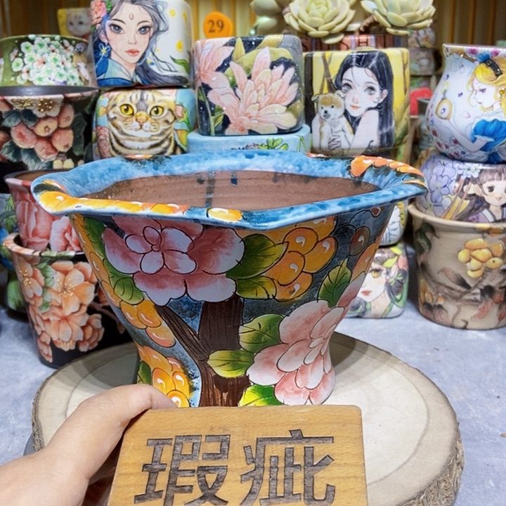 景德镇艺术手绘作品