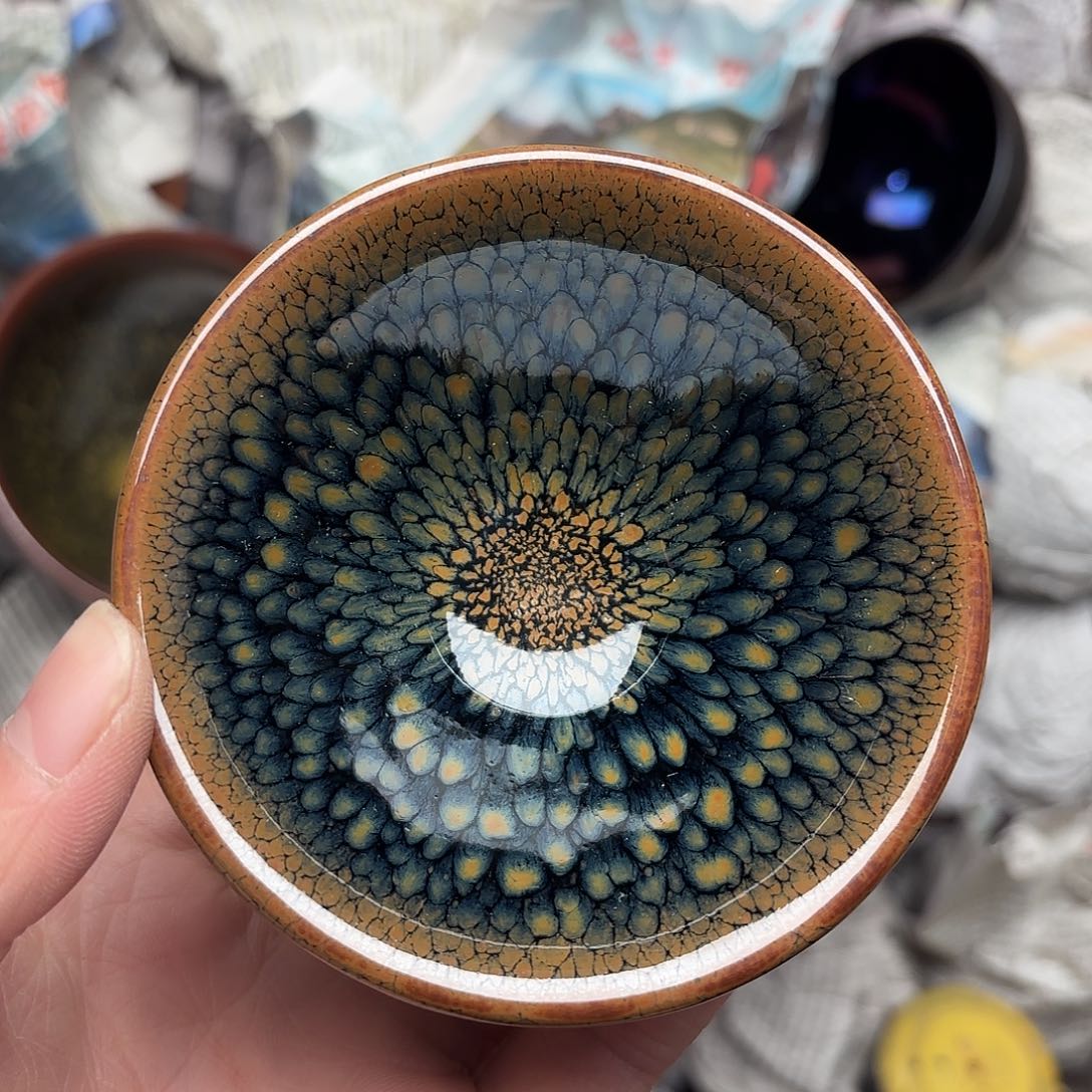 茶盏微瑕建盏主人杯一只