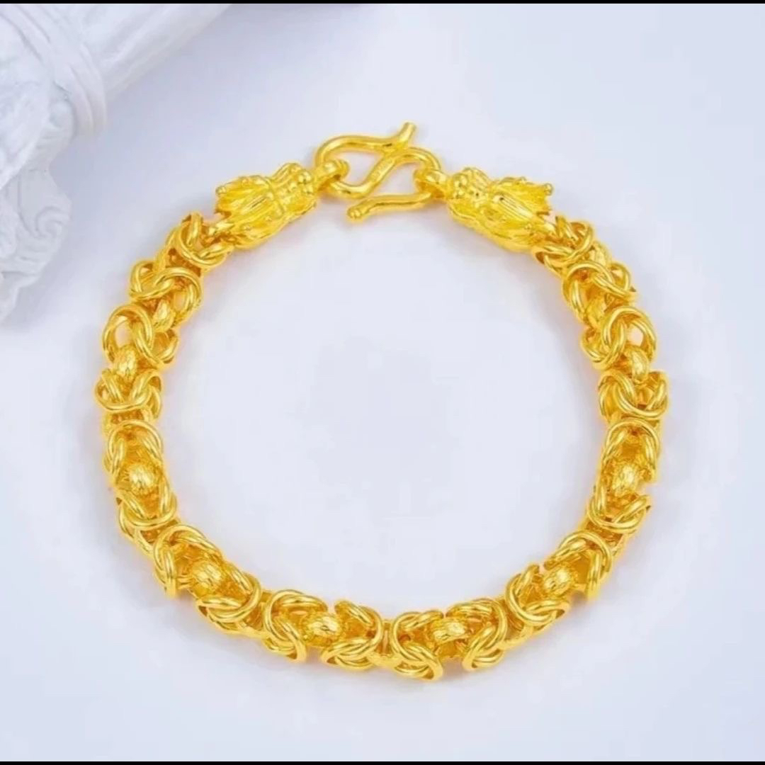 铜合金手链 网红KS 狮子头手链 رەڭۋ مەڭگۈ ئۆڭمەيدۇ 