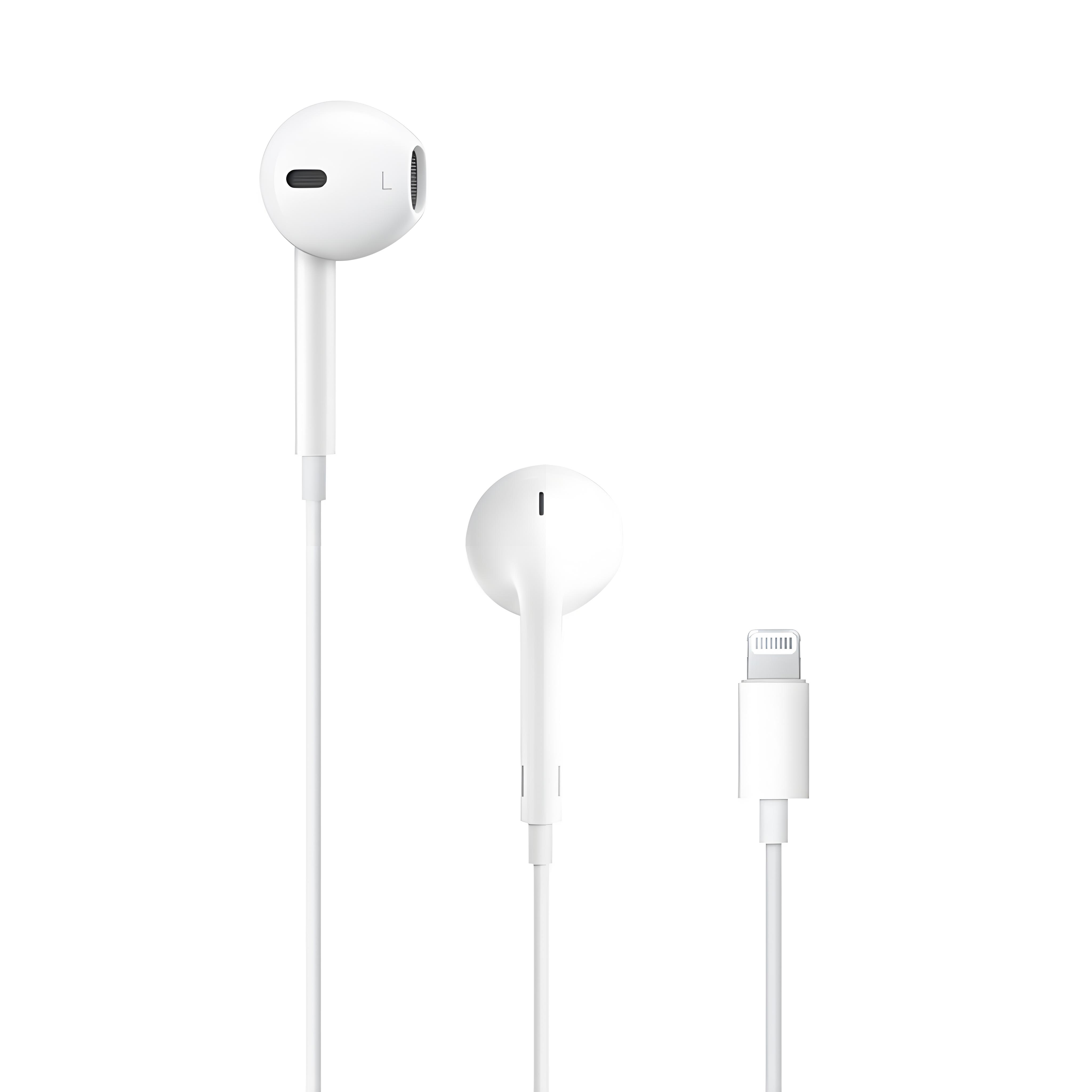 准新品 Apple/苹果 Lightning接口有线耳机适用iPhoneX/12/13/14
