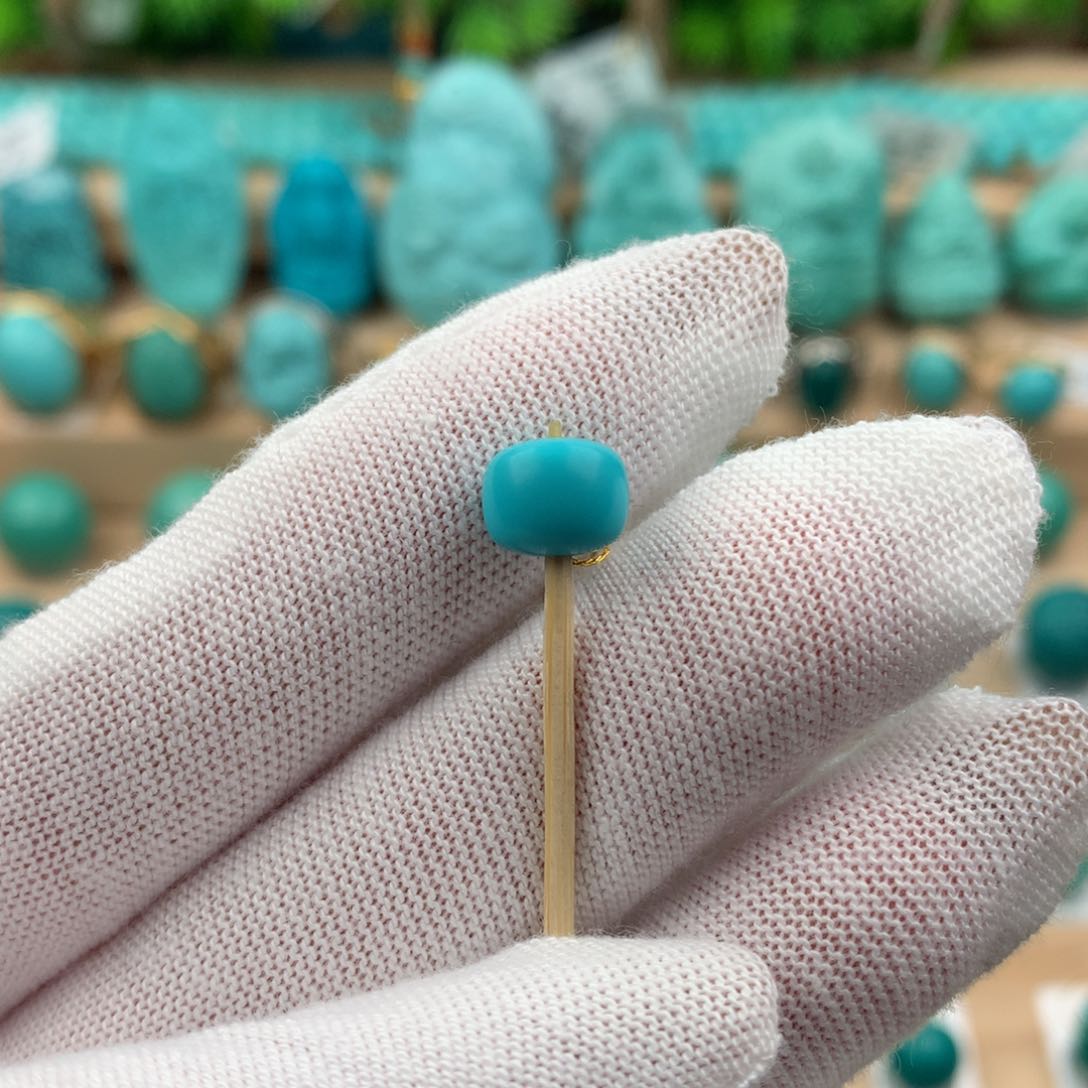 绿松石配饰未镶嵌卡8.3*6.8