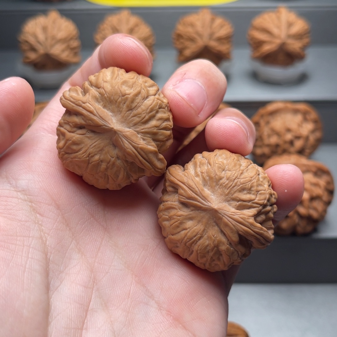 把件文玩核桃35石门元宝