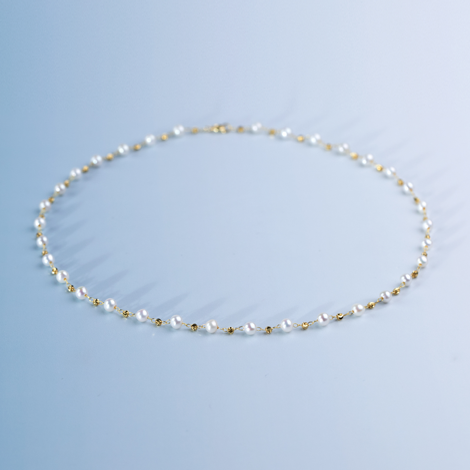 天使之泪【星河】淡水珍珠满天星珍珠项链5-6mm时尚【珠珠推荐】