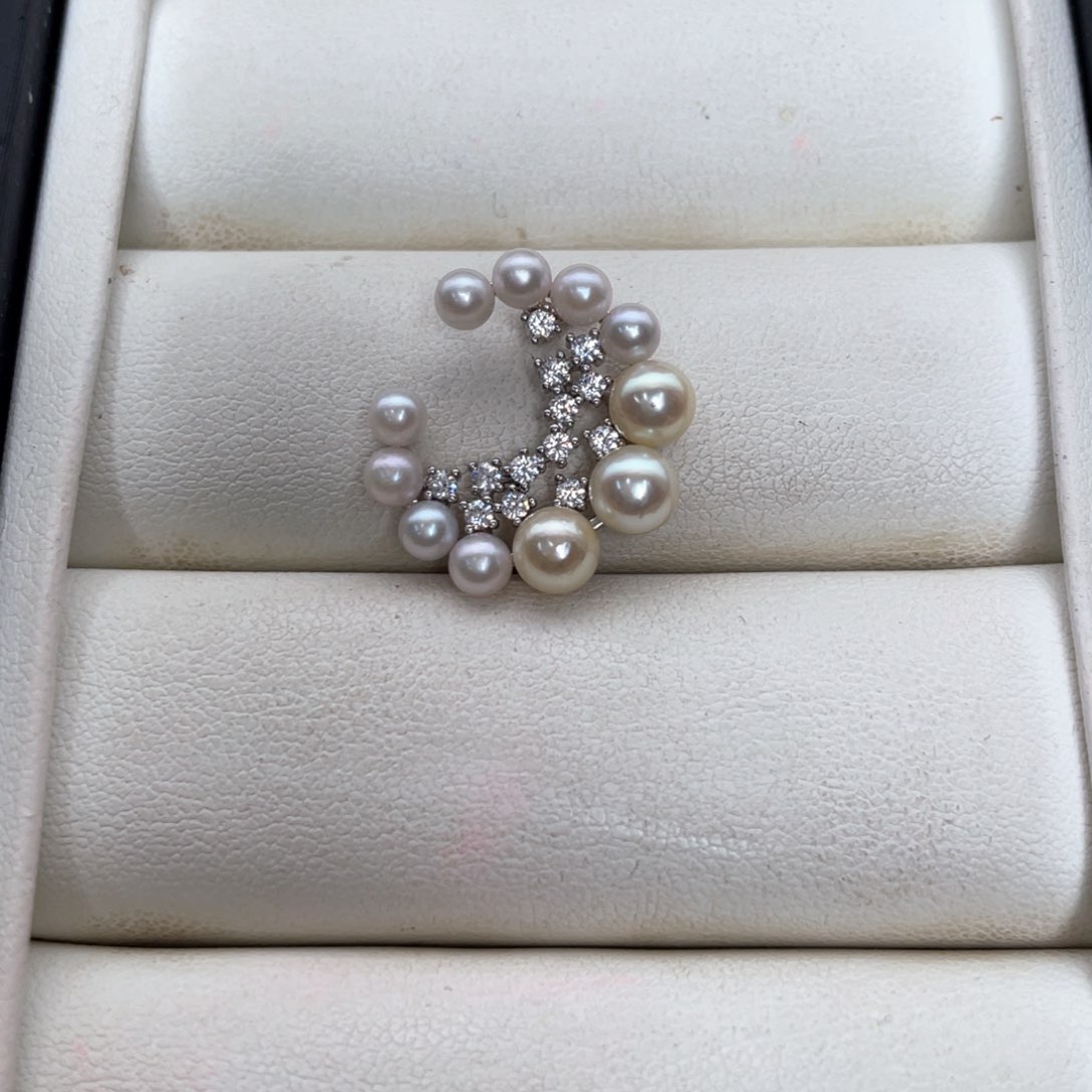 颈饰银S925镶嵌海水珍珠