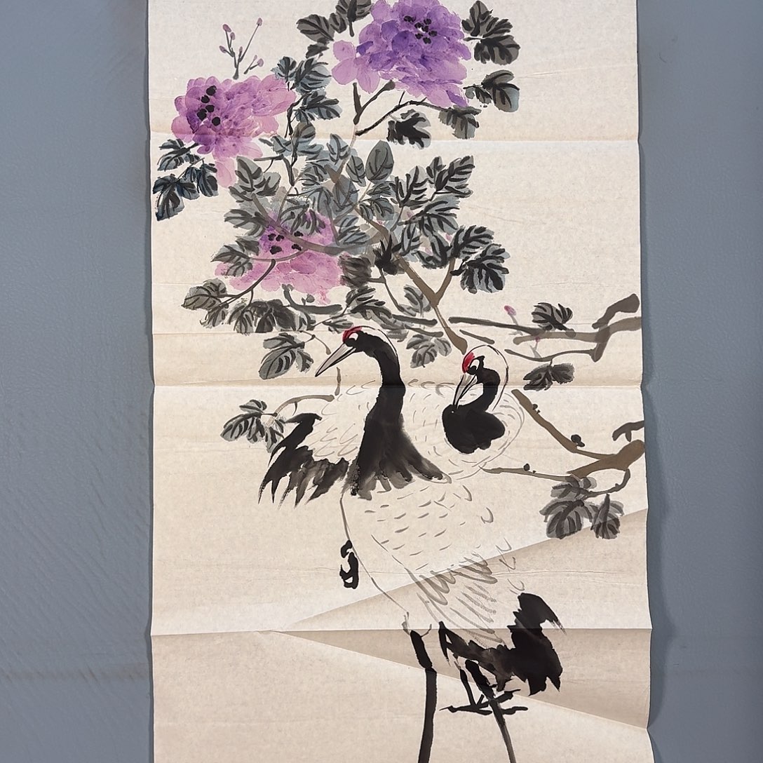 国画665 牡丹一如您的脸颊