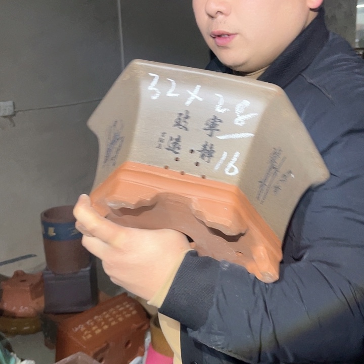 紫砂花盆紫砂等传统