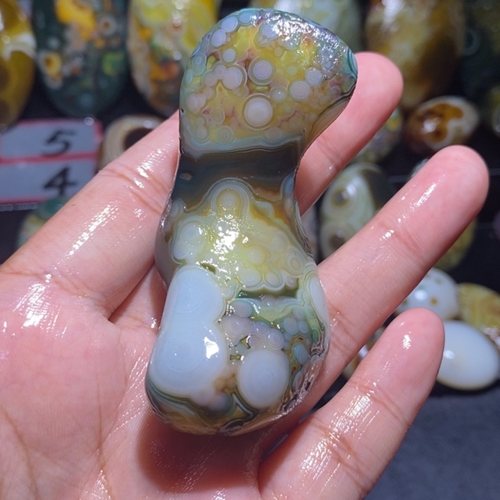 未镶嵌玛瑙/玉髓珠宝奇石