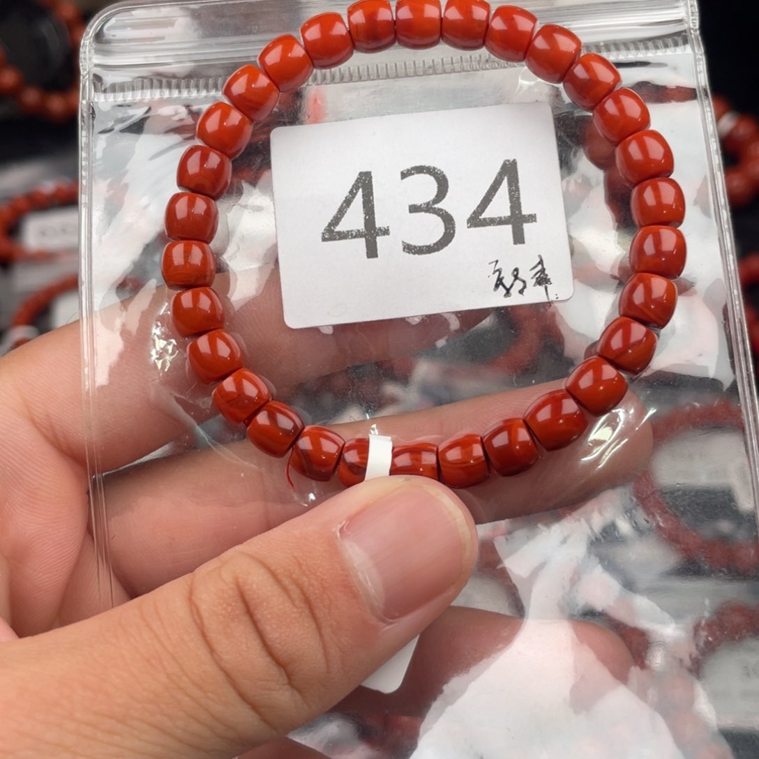 南红玛瑙手串未镶嵌k***a434-7mm
