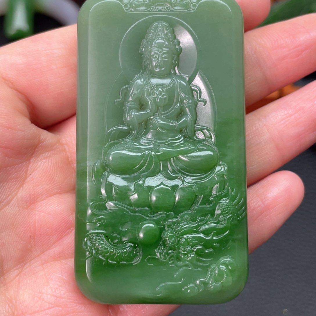 和田玉把件未镶嵌