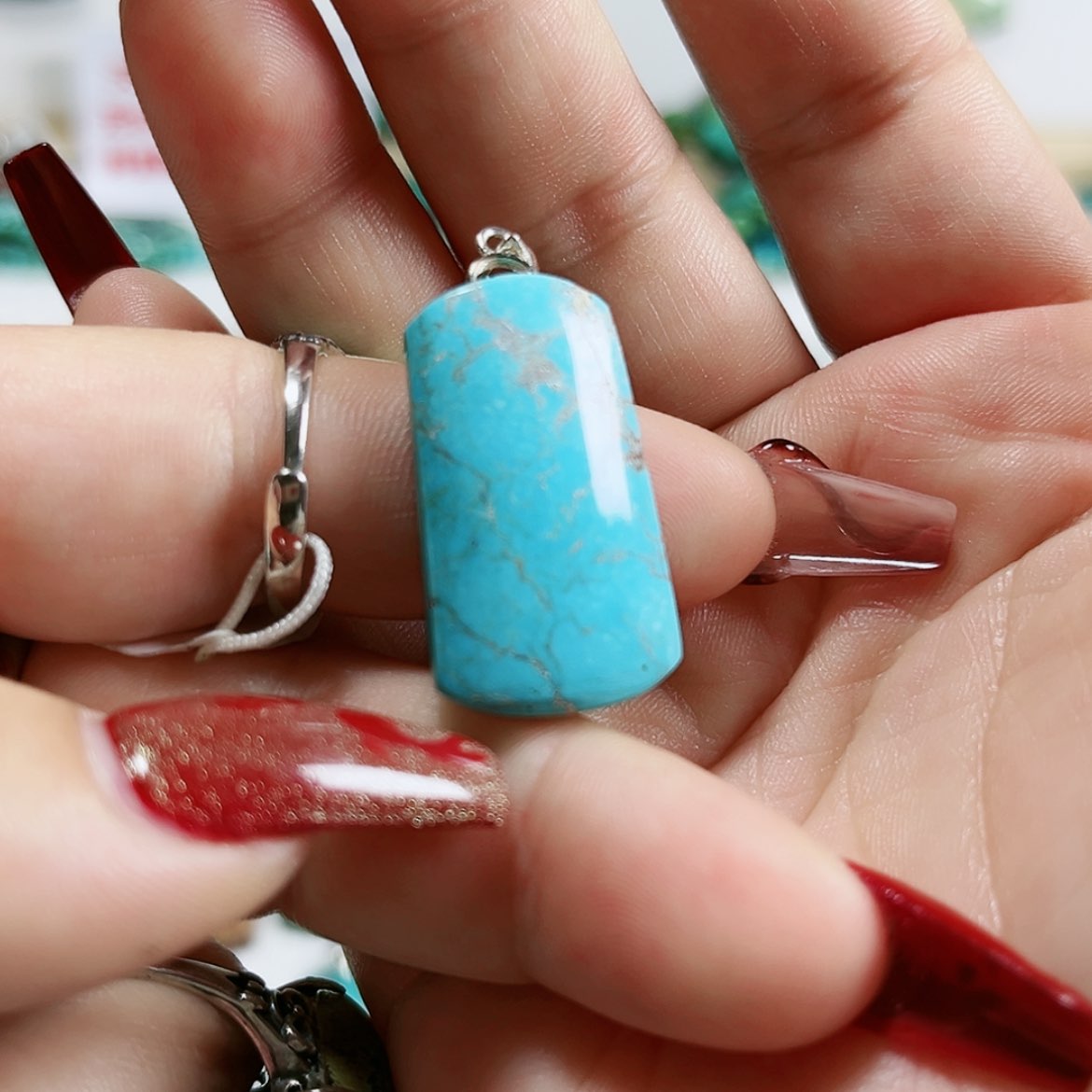 【闪购商品】绿松石珠宝奇石未镶嵌