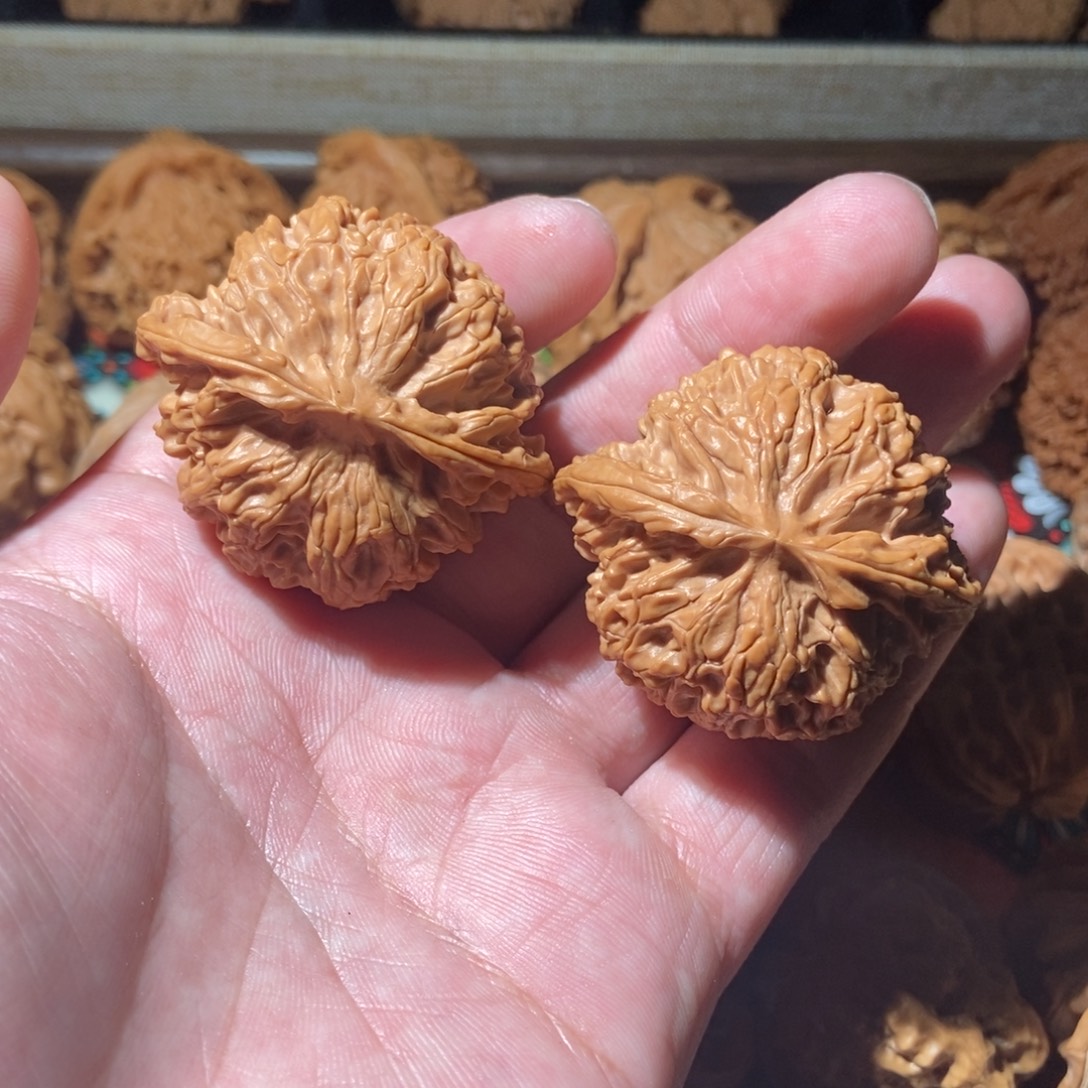 三***乐文玩核桃吊坠苹果43