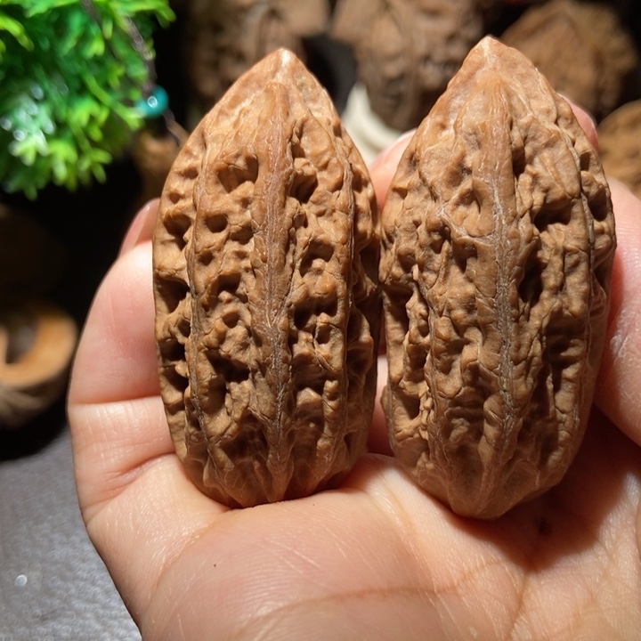 把件文玩核桃东北楸子小雪243