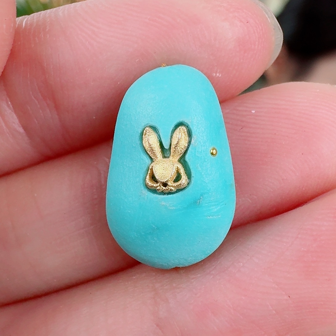 未镶嵌绿松石珠宝奇石