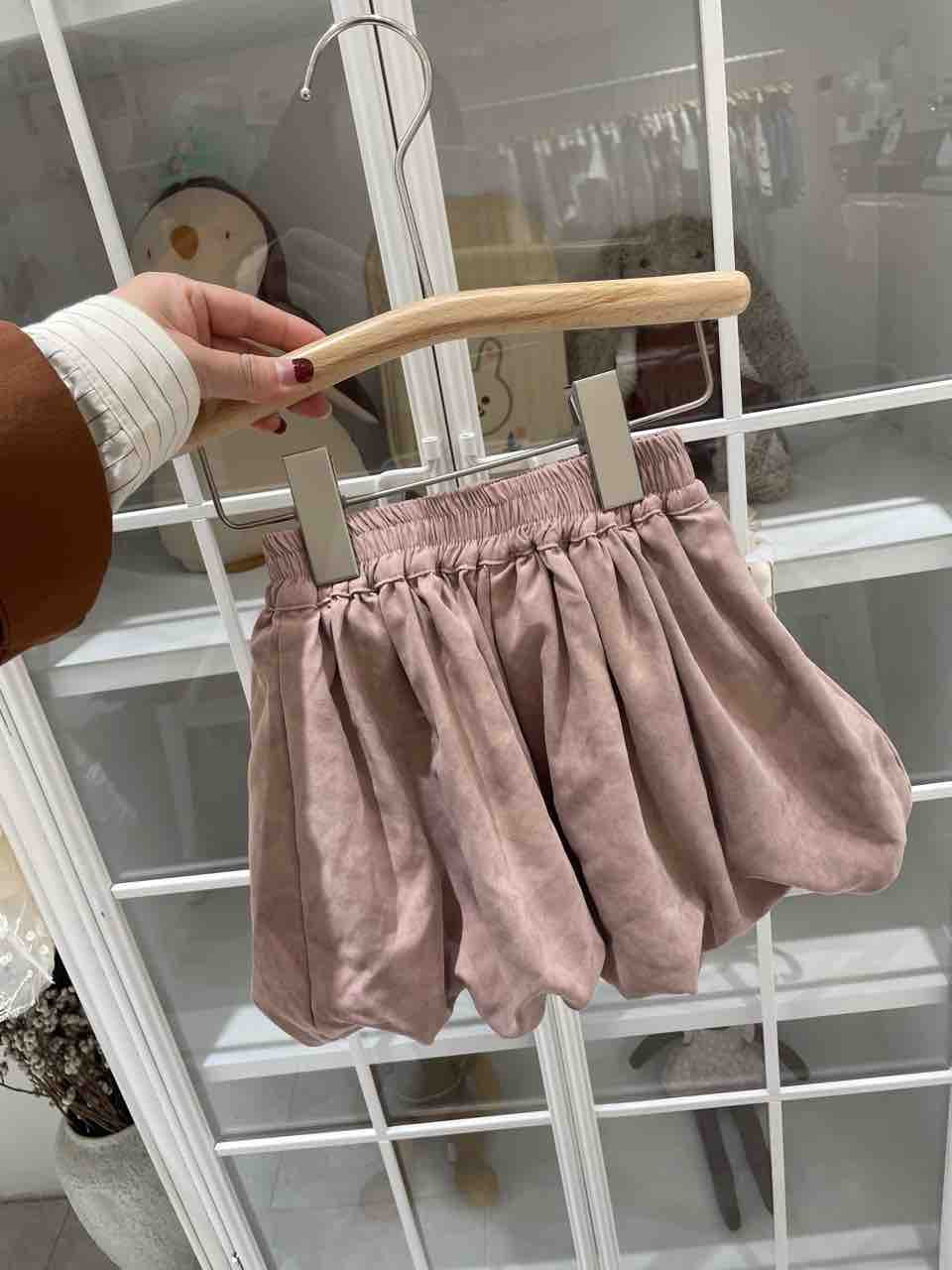 韩版童装小童女童花苞短裤