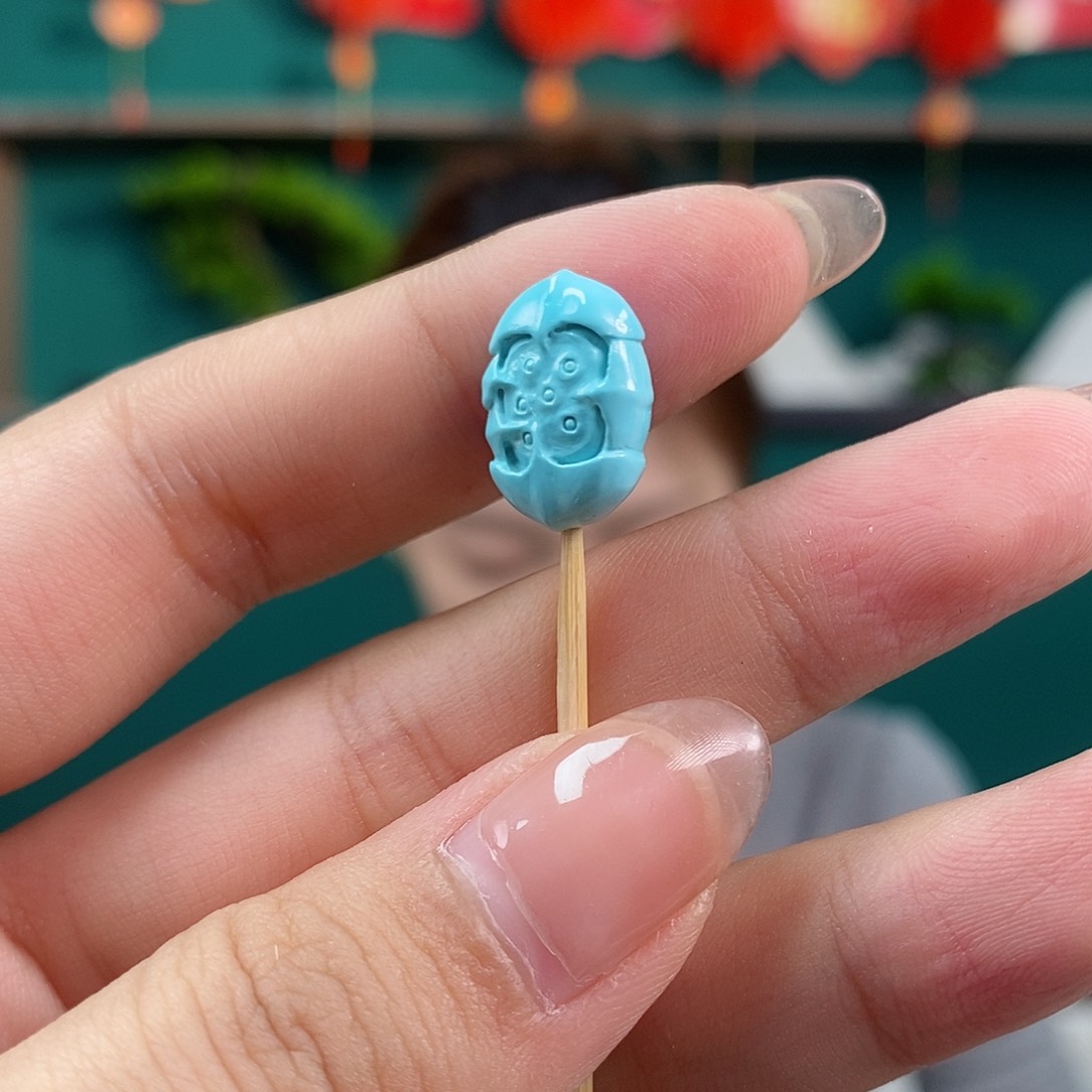 绿松石珠宝奇石未镶嵌