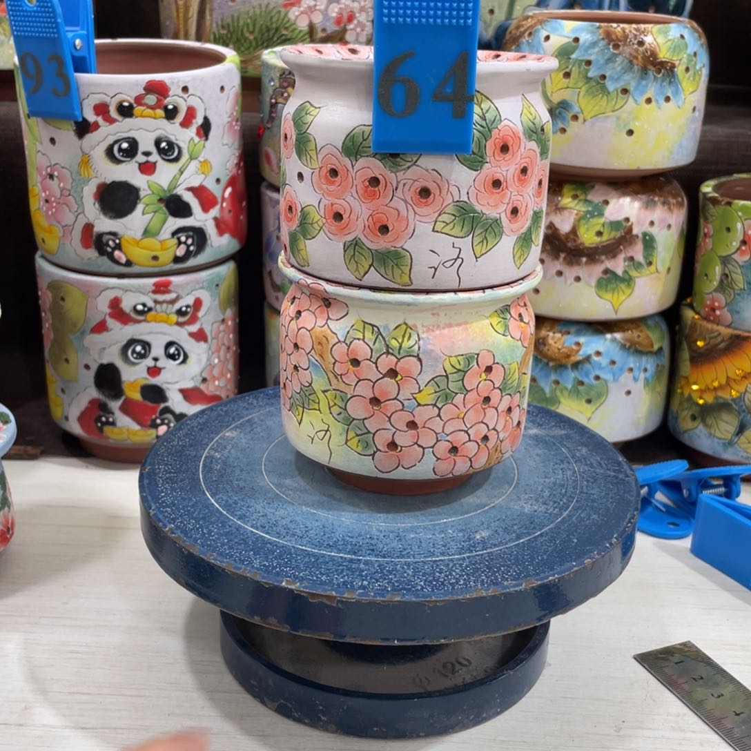 红陶多肉花盆特价