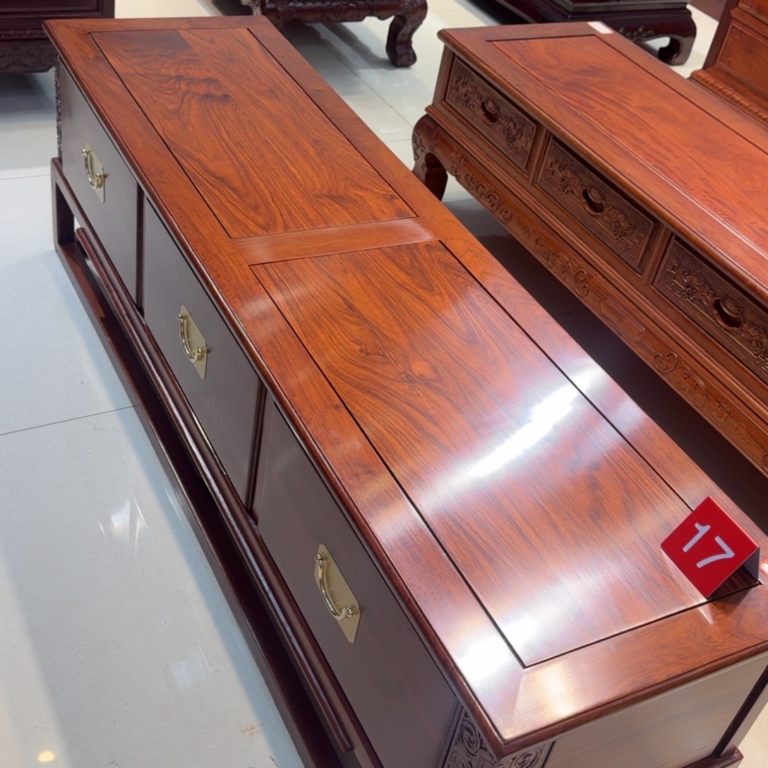 R***g紫檀木类柜类家具刺猬紫檀电视柜