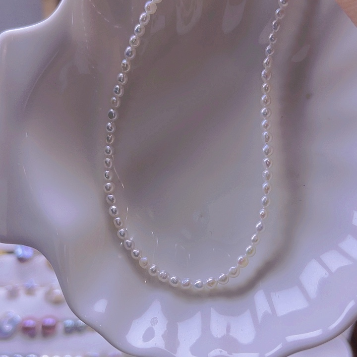 淡水珍珠手绳合金