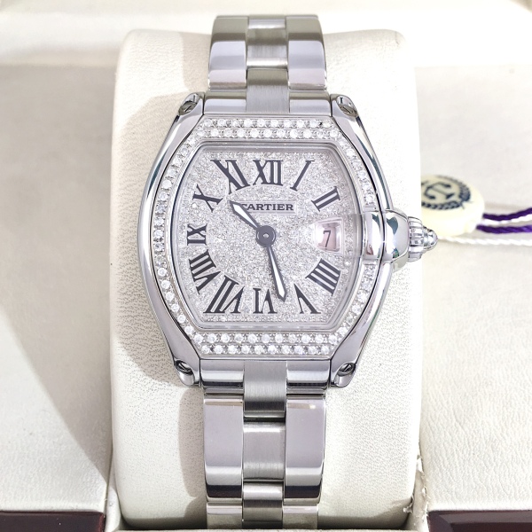 卡地亚/石英表/95新/表径32.5/S333241203010/250327YZ0025