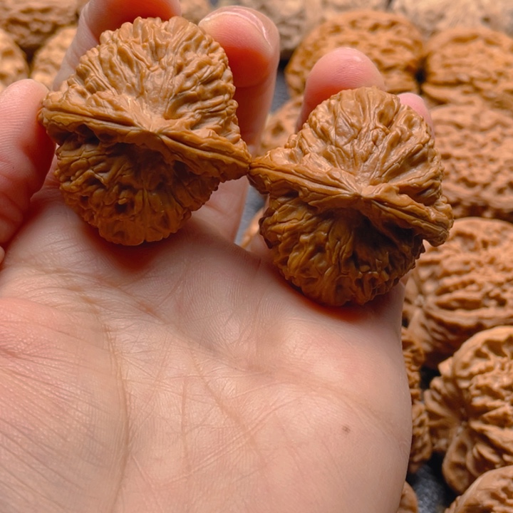 吊坠文玩核桃三*白狮子36