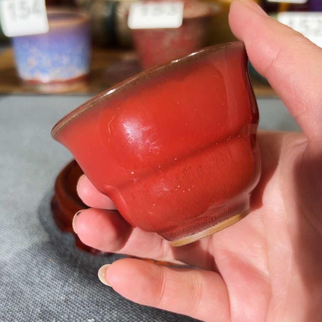 杯子陶钧瓷艺术作品