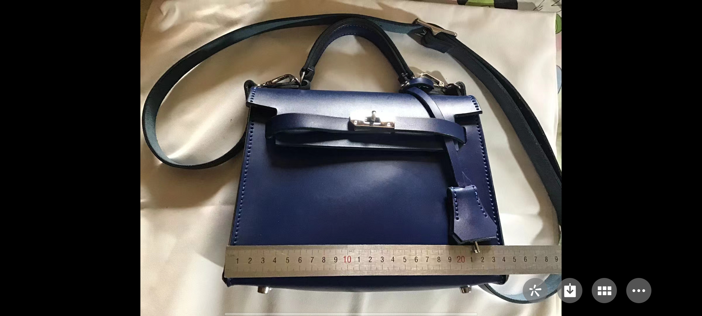 凯丽包，H家马疆牛皮，纯手工皮包