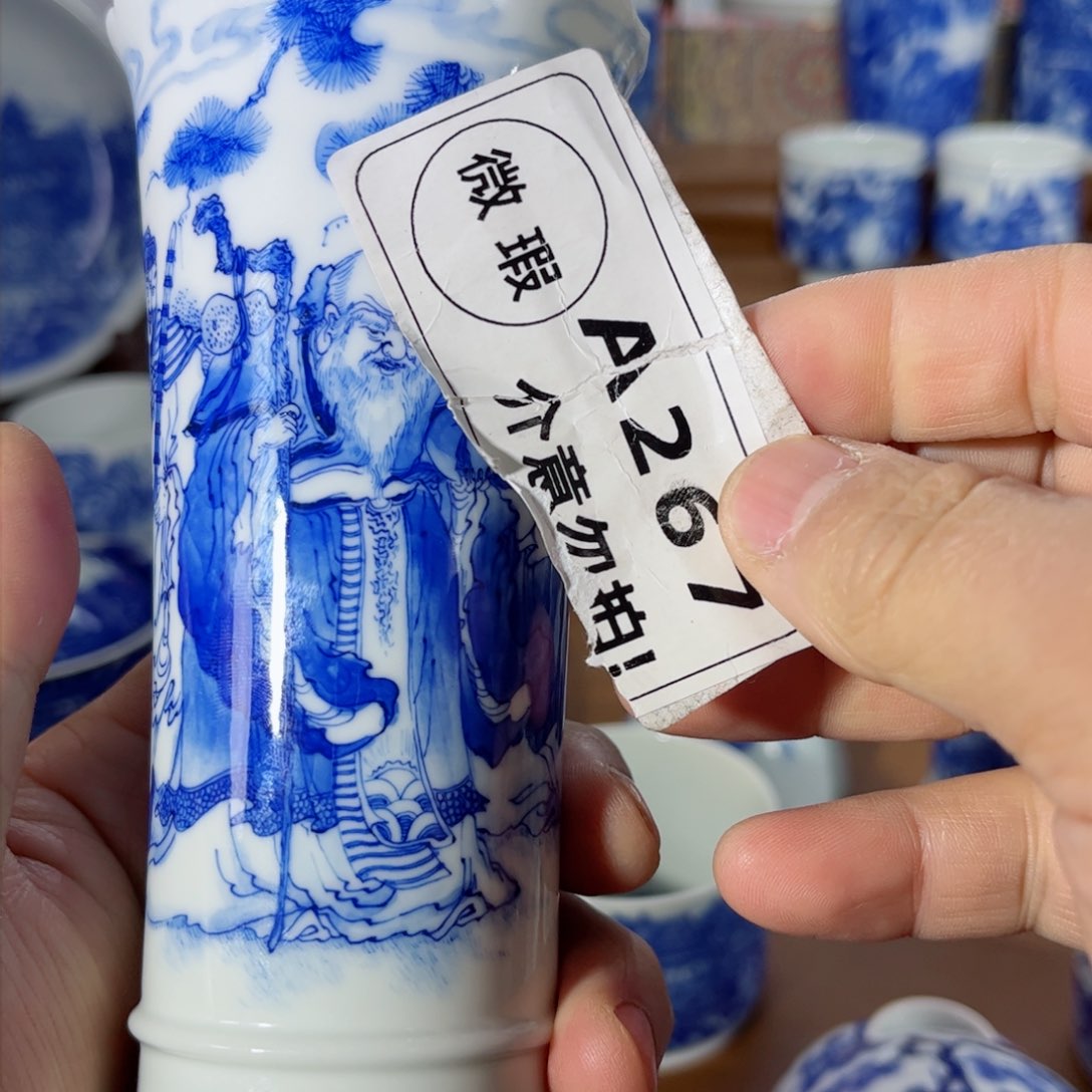 杯子g*手工手绘的陶瓷，