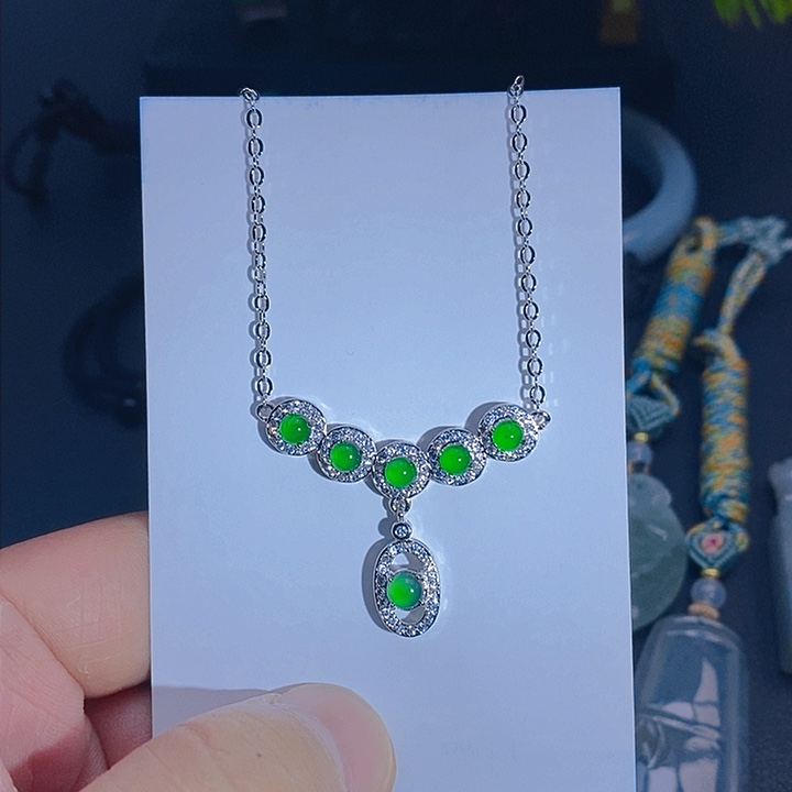 颈饰未镶嵌翡翠009