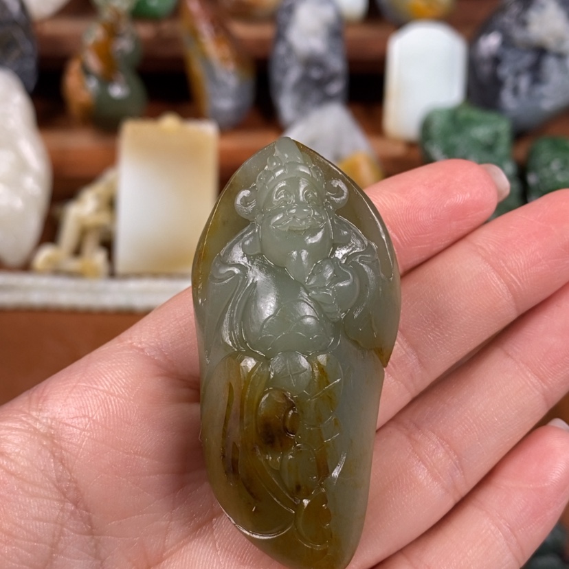 【闪购商品】未镶嵌和田玉挂件定制