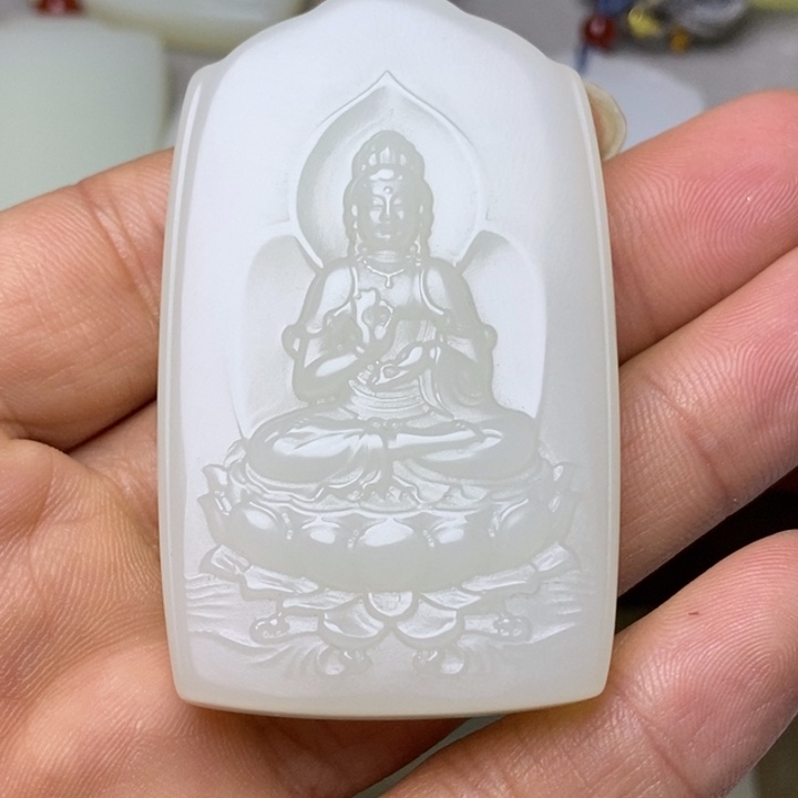 观音厚12.6+卡37×61.6精品46中号观音牌精雕工艺A类货品