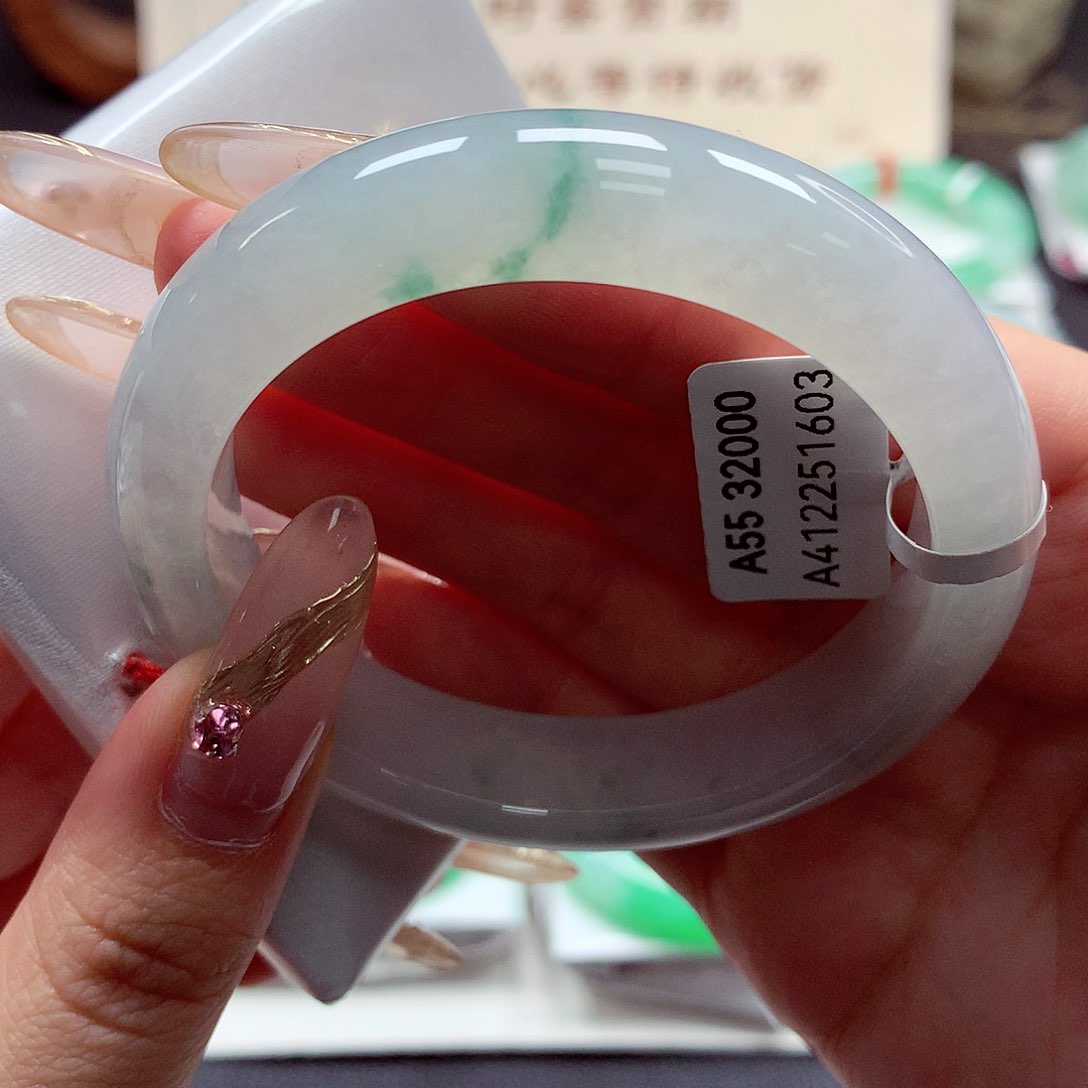 翡翠手镯未镶嵌22（8号）