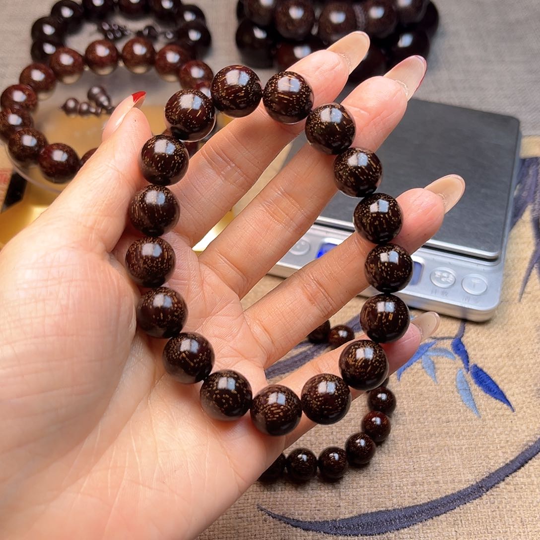 檀香紫檀（小叶紫檀）1.2单圈爆星