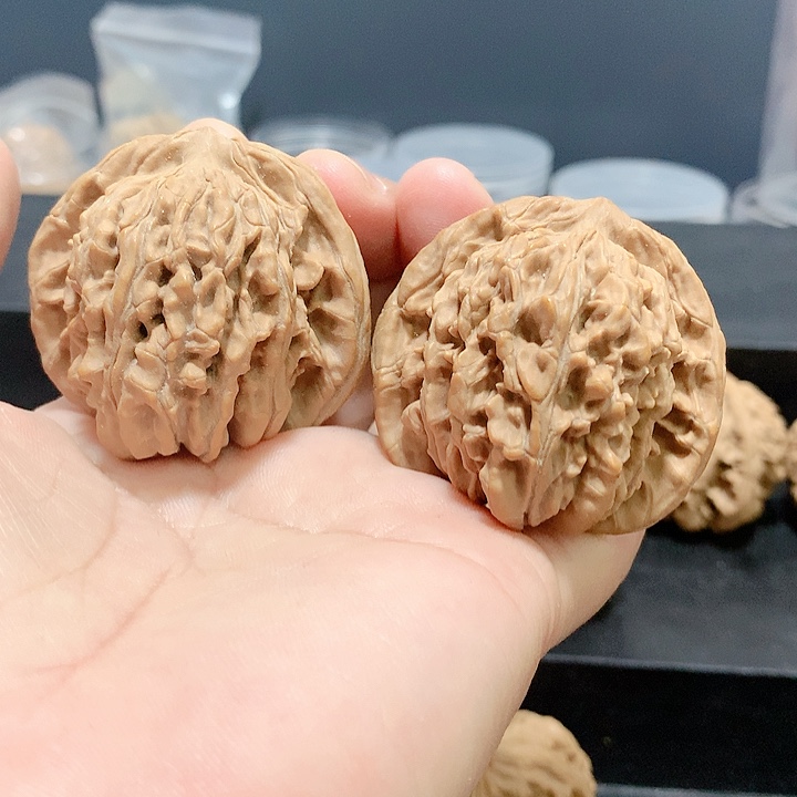 文玩核桃吊坠45四座楼