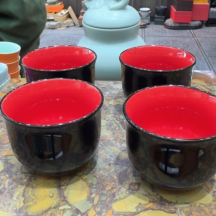 品茗杯一组。。。品茗