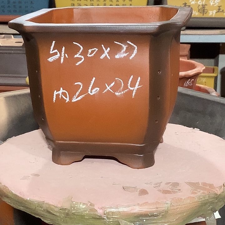 宜兴紫砂花盆包邮