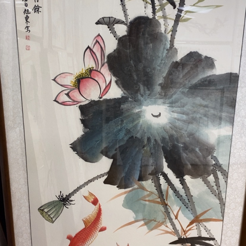 【闪购商品】国画手绘国画带框