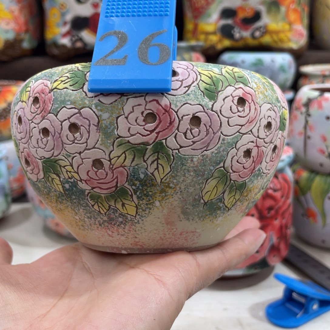 红陶蓝*灵多肉花盆特价