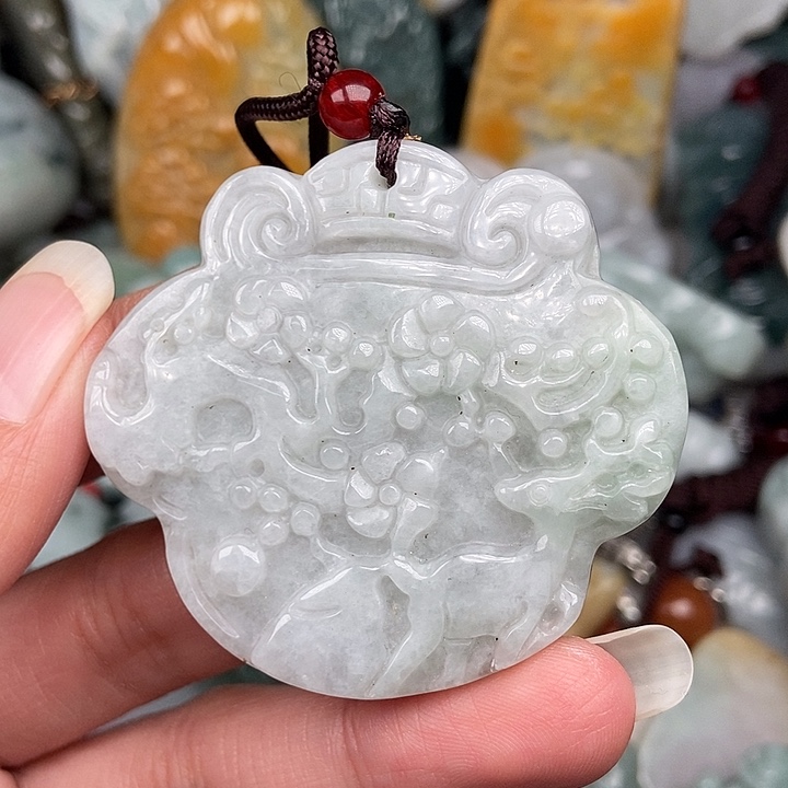 颈饰未镶嵌翡翠翡翠