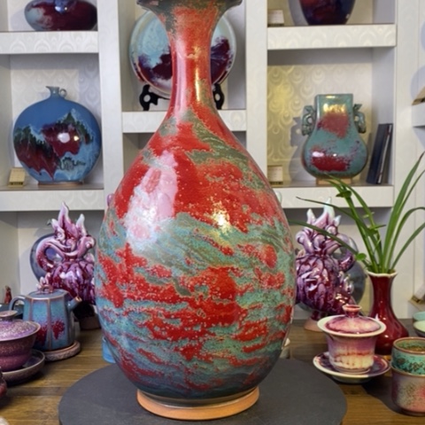 瓷片禹州神后钧瓷原产地~