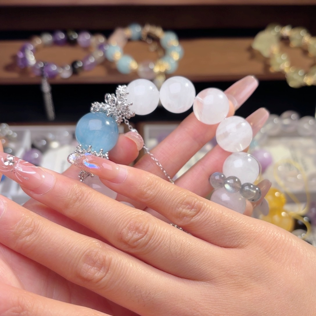 水晶手链合金1**1手串