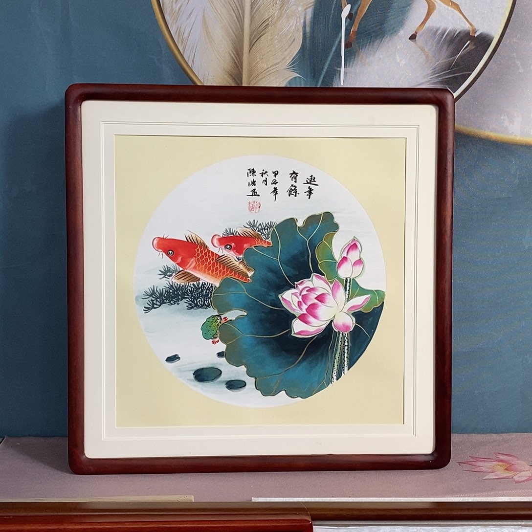 国画带框尺寸62✖️62厘米