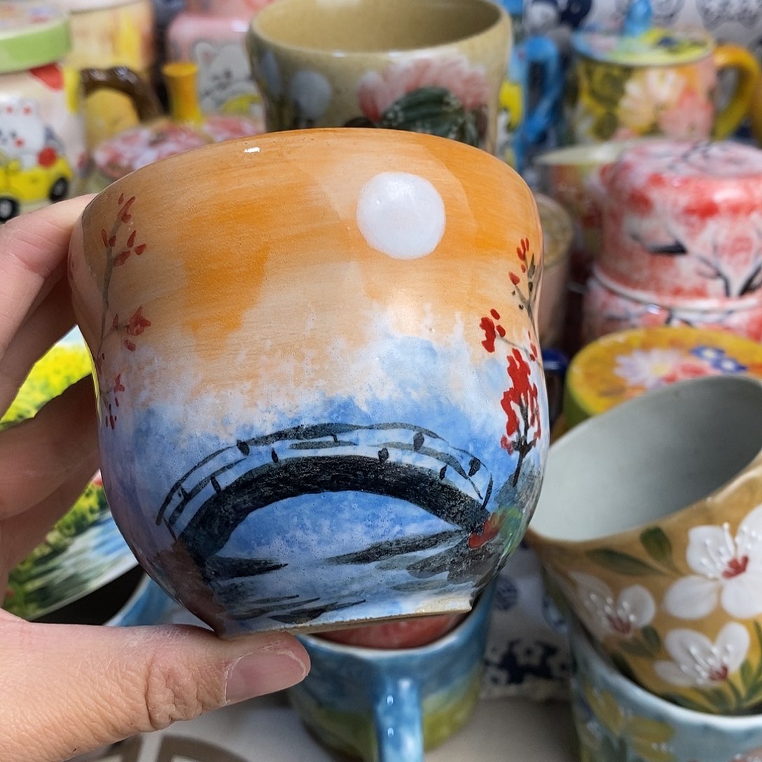 瓷片手绘陶瓷福利多多