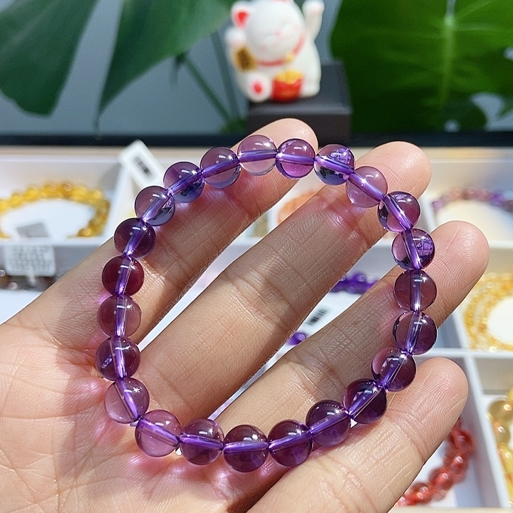 水晶手链未镶嵌紫水晶