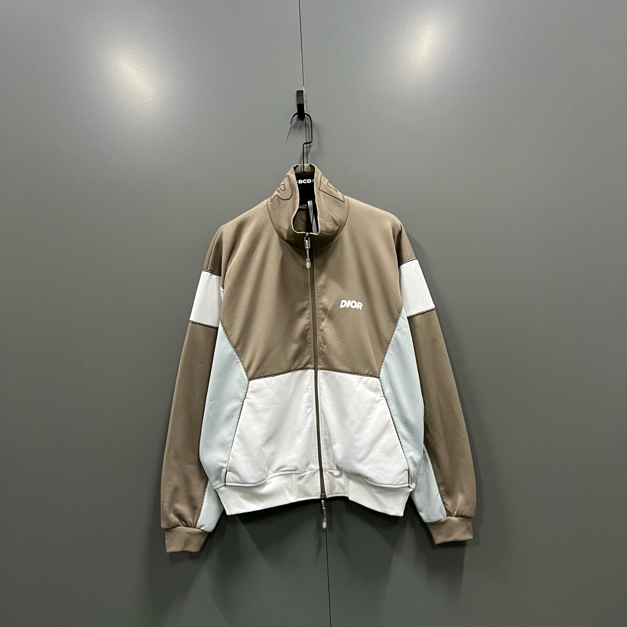 95新 DIOR/迪奥 （jp）216 拼色印花logo拉链外套 XL