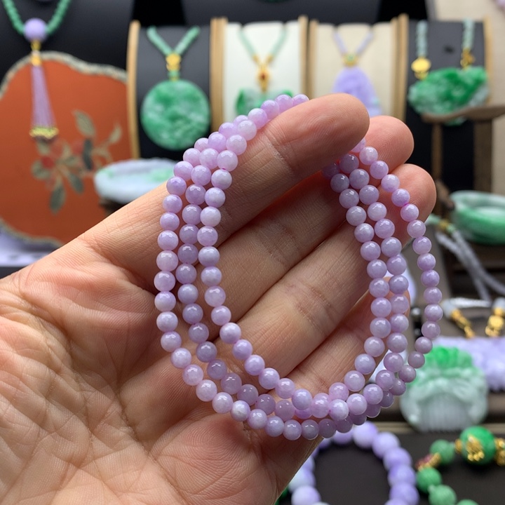 翡翠未镶嵌项链翡翠项链