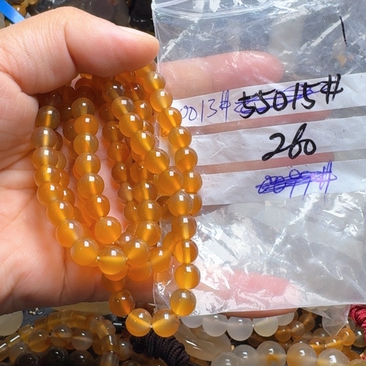 玛瑙/玉髓颈饰未镶嵌大**娃0013