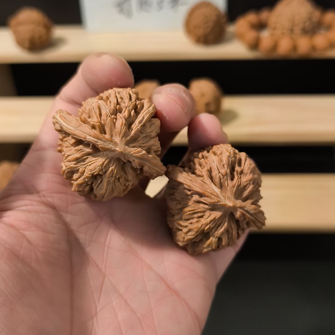 吊坠文玩核桃43四座楼