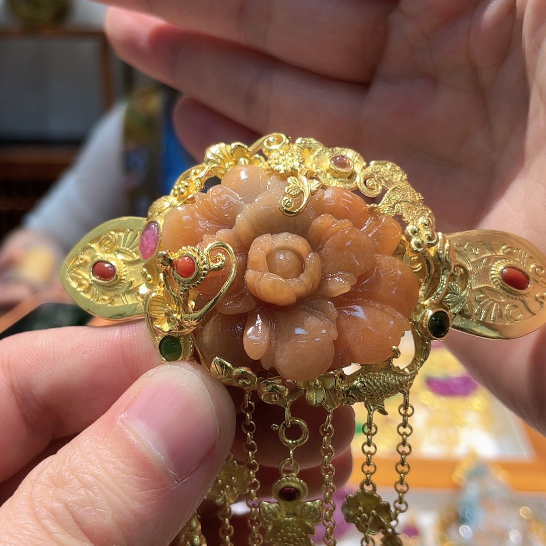 锦纶非金属发夹发饰